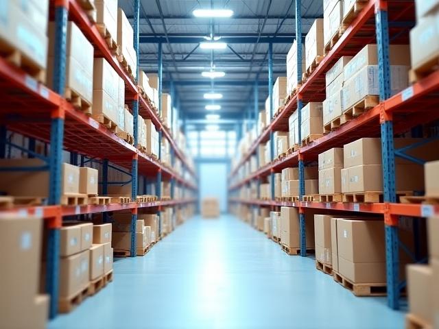 Retail inventory in a Columbus distribution hub